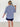 Blue & White Striped Button Down Shirt - STILOSA