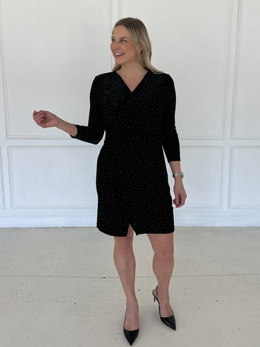 Diamante Velvet Dress FINAL SALE - STILOSA