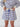Striped French Terry Shorts - STILOSA