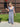 Navy Harbor Gingham Maxi - STILOSA