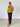 Chartreuse Satin Cowl Neck Top - STILOSA