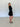 Ruffled Surplice Black Mini FINAL SALE - STILOSA
