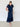 Navy Grace Eyelet Maxi Dress - STILOSA