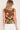 Brown Floral Mesh Mock Neck Top FINAL SALE - STILOSA