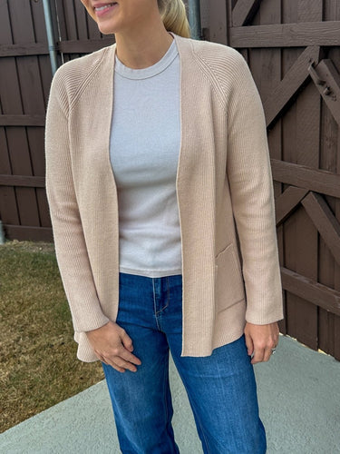 Oat Open Front Cardi FINAL SALE - STILOSA