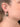 Hammered Gold Disc Drop Earrings - STILOSA