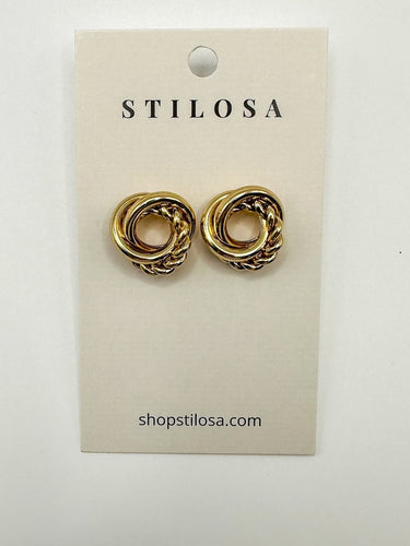 Claire Knot Studs - STILOSA
