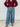 Wide Leg Denim Pants with Suede Trim - STILOSA