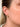 Gold Round CZ Bezel Stud Earrings - STILOSA