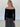 Black Velvet Bardot Top FINAL SALE - STILOSA