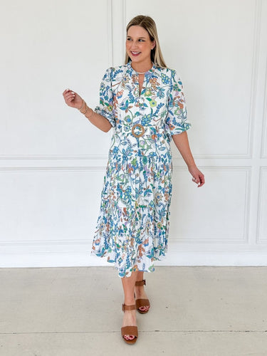 Paisley Dream Midi Dress - STILOSA