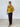Chartreuse Satin Cowl Neck Top - STILOSA