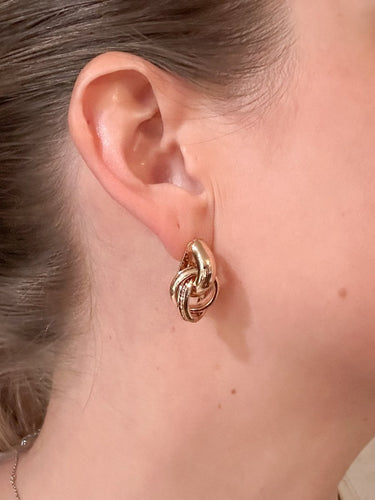 Vivienne Interlock Studs - STILOSA
