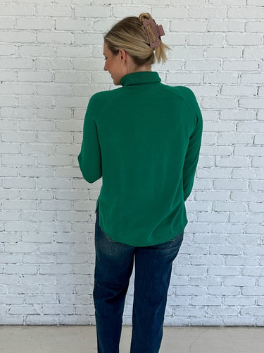 Green Turtle Neck Sweater FINAL SALE - STILOSA