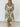 Green Medallion Print Midi Shirt Dress - STILOSA