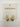 Golden Layered Hoop Earrings - STILOSA