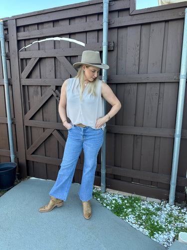 Renee Beige Top FINAL SALE - STILOSA