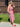Red & Ivory Stripe Midi - STILOSA