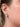 Silver Round CZ Bezel Stud Earrings - STILOSA