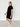 Essential Mock Neck Black Dress - STILOSA