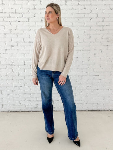 Everyday Luxe Sweater – Sand - STILOSA