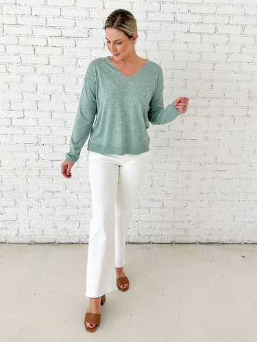 Everyday Luxe Sweater – Sage - STILOSA