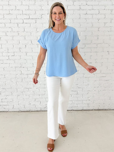 Light Blue Everyday Top - STILOSA