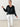 Sheer Black Satin Top - STILOSA