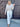 Westward Barrel Denim White FINAL SALE - STILOSA