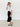 Black Satin Midi Skirt - STILOSA