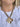 Golden Flower Statement Necklace with Pearl Center - STILOSA