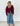 Wide Leg Denim Pants with Suede Trim - STILOSA
