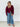 Wide Leg Denim Pants with Suede Trim - STILOSA