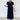 Navy Grace Eyelet Maxi Dress - STILOSA