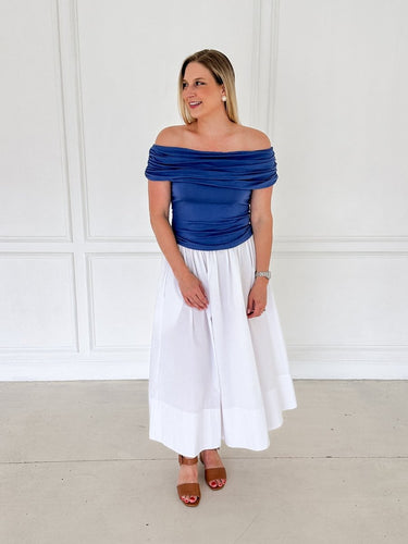 Capri Coast Convertible Knit Top - STILOSA