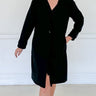 Collar Coat Black FINAL SALE - STILOSA