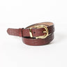 Brown Textured Belt - STILOSA