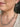 Silver Textured Link Chain Necklace - STILOSA