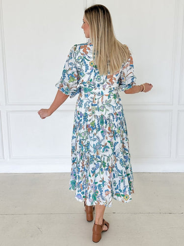 Paisley Dream Midi Dress - STILOSA