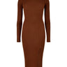 Ribbed Rust Midi FINAL SALE - STILOSA