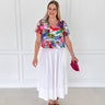 Portofino Postcard Cotton Top - STILOSA