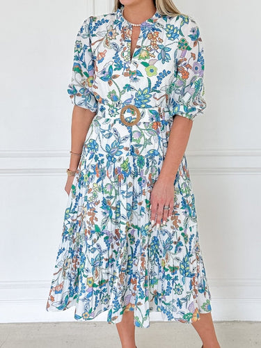 Paisley Dream Midi Dress - STILOSA