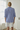 Blue & White Striped Button Down Shirt - STILOSA