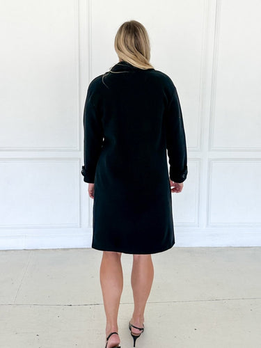 Collar Coat Black FINAL SALE - STILOSA