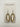 Two-Tone Oval Dangle Earrings - STILOSA