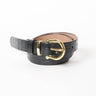 Black Textured Belt - STILOSA