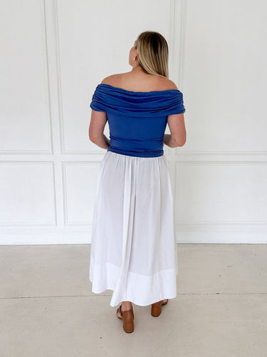 Capri Coast Convertible Knit Top - STILOSA