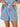 Chambray Drawstring Shorts - STILOSA