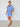 Chambray Cinched Waist Top - STILOSA