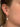 Gold Crystal CZ Bezel Dangle Earrings - STILOSA